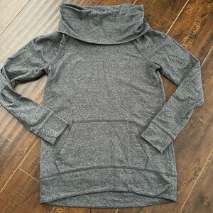 Lou & Grey Cowl Neck Soft Stretch Sweatshirt | size XXS